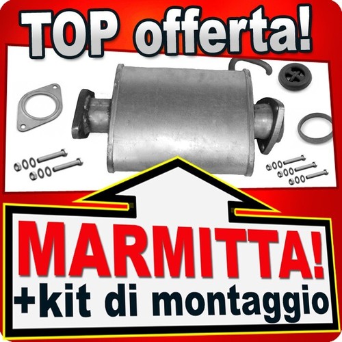 Silenziatore anteriore per - silenziatore,
